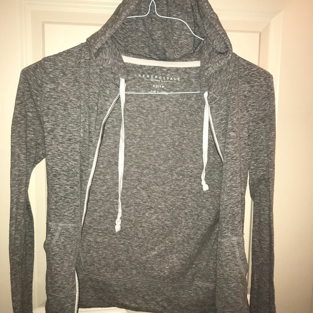Gray hoodie